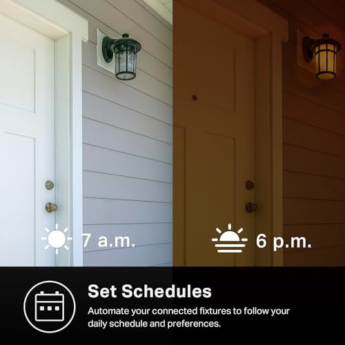 Kasa Smart Light Switch HS200, Single Pole, Needs Neutral Wire, 2.4GHz Wi-Fi Light Switch Works with Google Home, UL Certi...