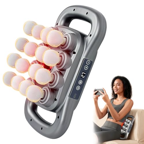 seektik 16 Head Massage Gun Deep Tissue - 2026 Portable Electric Muscle Massager, Pain Relief for Neck/Back/Shoulders/Leg...