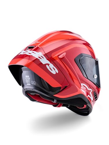 Alpinestars Supertech R10 Arius Motorcycle Helmet, Advanced Carbon Shell, ECE06/DOT