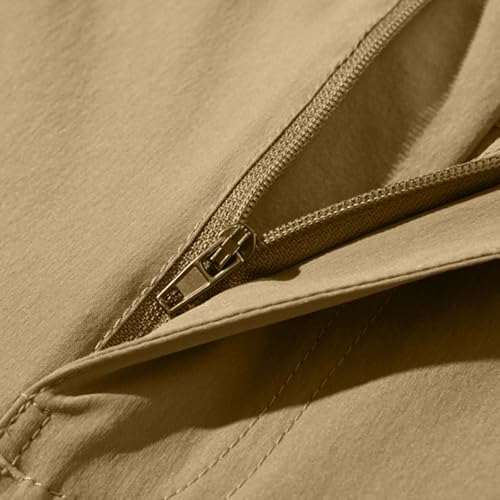 Mens Hiking Pants Outdoor Convertible Waterproof Quick Dry Zip Off Pants Lightweight Fishing Camping Work Outdoor Cargo Pants