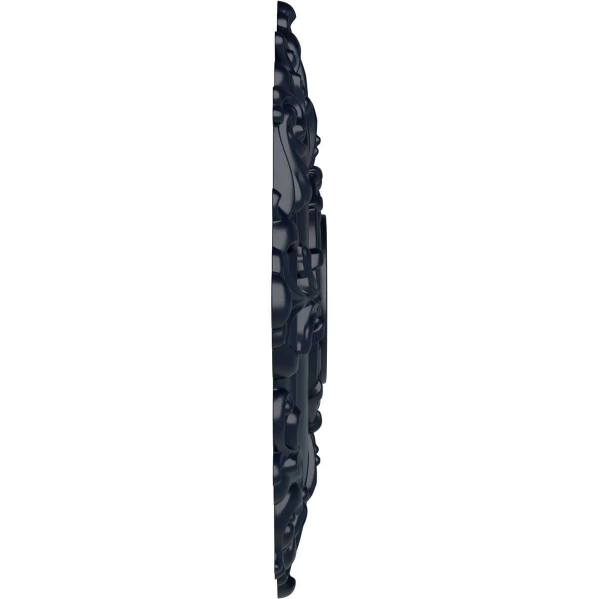Ekena Millwork Cm18Rlmdf Riley Ceiling Medallion, Midnight Dream