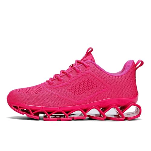 Womens Walking Shoes Fashion Running Tennis Blade Sneakers Mesh Breathable Athletic Sport Gym