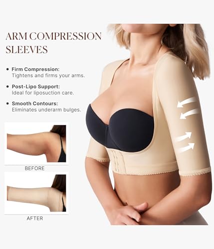 BRABIC Women's Shapewear Tops Post Surgery Compression Sleeve for Arm Shaper