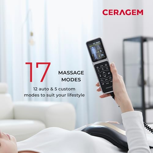 CERAGEM V5, Therapeutic Thermal Massager @Home, Spinal Care Management, FDA Cleared Class II Medical Device, Patented Spin...