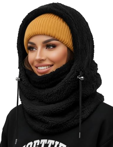 Balaclava Face Mask for Women Men Winter Hat Neck Windproof Fleece Ski Mask Warm Face Cover Scarf