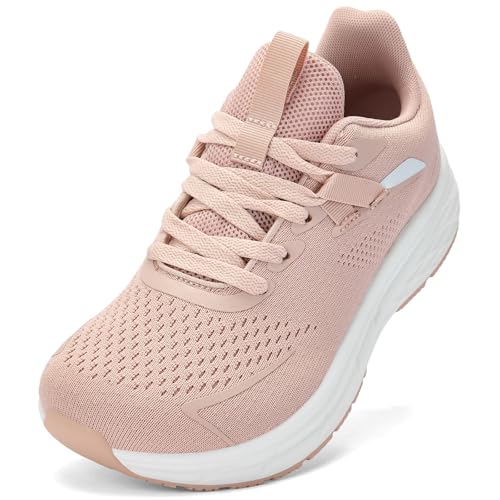 RUGSTAR Womens Walking Shoes Wide Toe Box Running Tennis Shoes Lightweight Breathable Wide Sneakers Cushioning Comfort Gym...