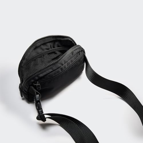 Pander Two Way Zipper Fanny Pack Nylon Everywhere Belt Bag for Women, Water Repellent Waist Packs, Crossbody Bags with Adj...