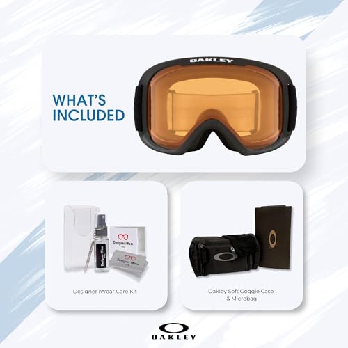 OAKLEY O-Frame 2.0 PRO M/L/S Ski Goggles For Men For Women OO7124, OO7125, OO7126 +BUNDLE with ACCESSORY EYEWEAR KIT