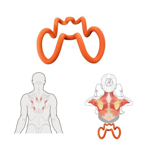 LittleMum Deep Trigger Point Myofascial Release Tool –Back, Shoulder Blade & Hip Flexor Massager for Scapular Pain, Upper-...