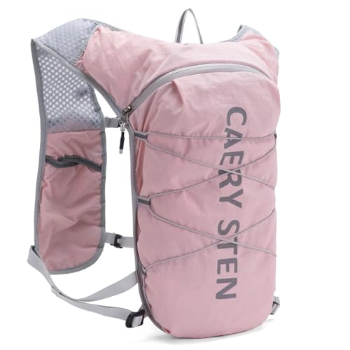 CAREYSTEN Hydration Pack Running Vest with 1.5L Water Bag - Lightweight Marathon Hiking Backpack for Men and Women