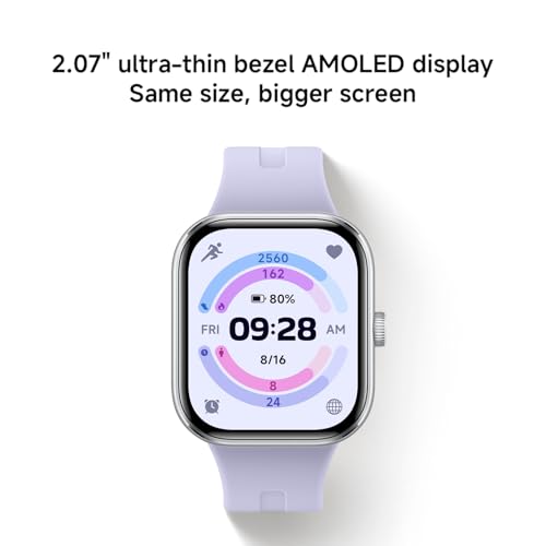 XIAOMI Redmi Watch 5 Smartwatch, 2.07" LCD Display, 24 Days of Bat Life, 150+ Sports Modes, 2 MIC 5ATM Waterproof, Bluetoo...