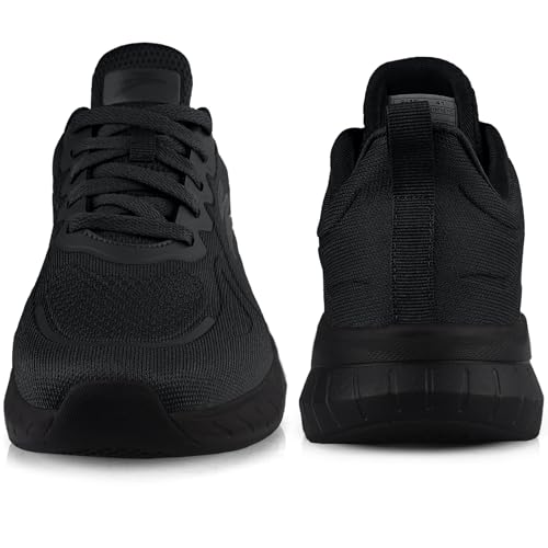 Puweco Breathable Running Shoes for Men Anti-Slip Mens Athletic Shoes Lightweight Mens Walking Sneakers for Gym Jogging Sp...