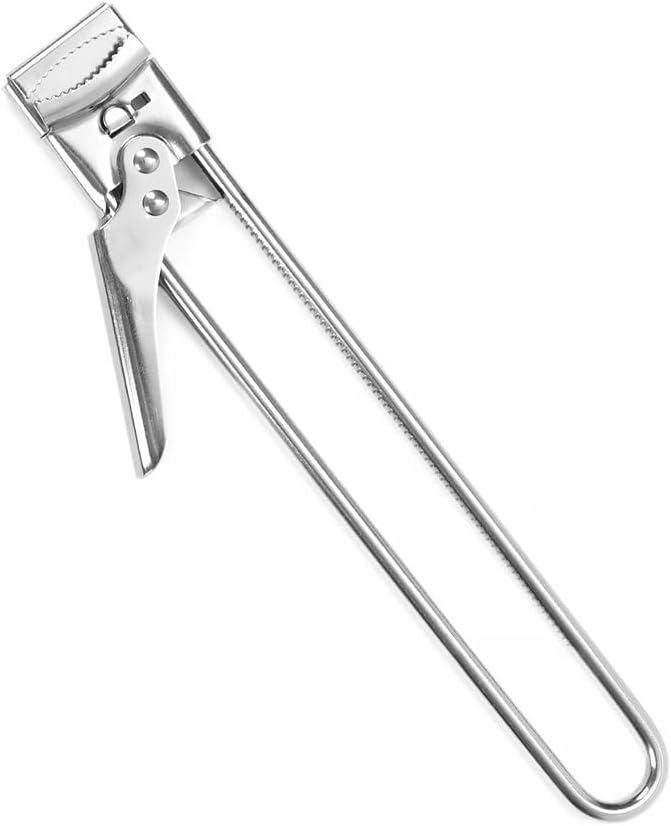 Adjustable Stainless Steel Can Opener,Master Opener Adjustable Jar and Bottle Adjustable Multifunction Stainless Steel Can Jar Lid Gripper Manual Opener for Kitchen Accessories