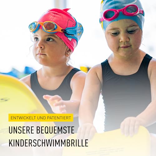 FINIS DragonFly Kids Swim Goggles - Ages 3-6, Adjustable Floating Strap, UV Protection, Anti-Fog