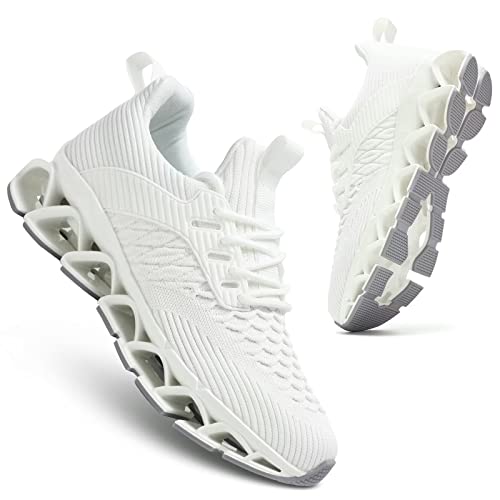 Wrezatro Women's Slip on Walking Running Shoes Blade Tennis Casual Fashion Sneakers Comfort Non Slip Work Sport Athletic T...