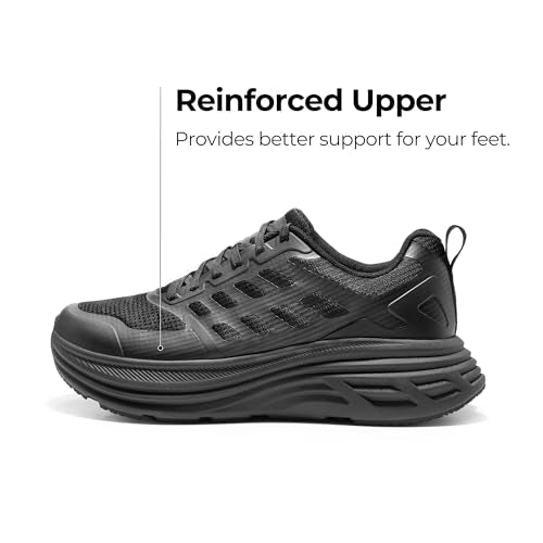 NORTIV 8 Men's Walking Running Tennis Cushioning Shoes ActiveFloat Non Slip Athletic Gym Workout Jogging Comfortable Sneakers