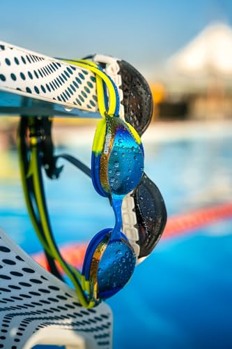 ARENA Unisex Kids Junior Python Swim Racing Goggles Ages 6 to 12 Young Competitive Swimmers