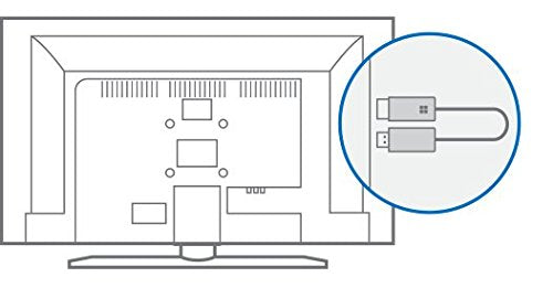 Microsoft Wireless Display V2 Adapter - Black - Model P3Q-00003 - 1 Pack