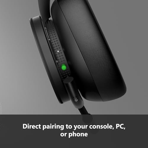 Xbox Wireless Gaming Headset – Over Ear Headphones – Spatial Audio with Dolby Atmos, Windows Sonic Series X|S, One, Window...
