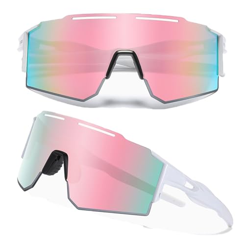 IKTOD Sports Polarized Sunglasses UV Protection for Youth, Men & Women, Ideal for Cycling Running Baseball Skiing & Softball