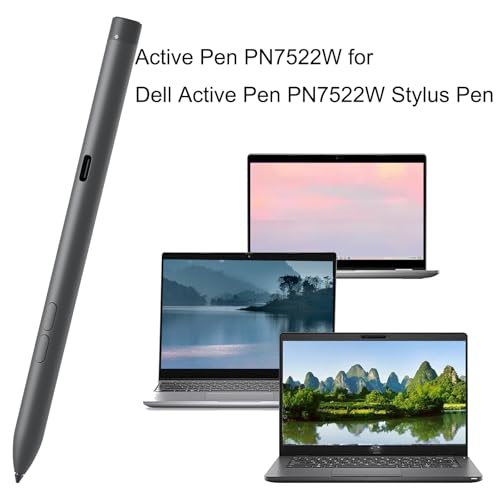Premier Rechargeable Active Pen for Dell Active Pen PN7522W Laptop Pen,Compatible with Dell 2 in 1 Laptop for Inspiron 742...