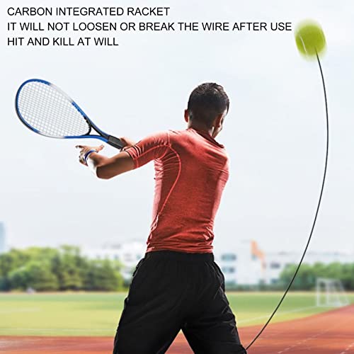 Keenso Tennis Trainer Oversize Portable Tennis Practice Set Tennis Practice Training Tool for All Ages Beginners (2 Racket...