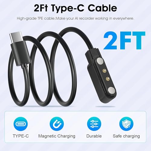 Lamshaw Compatible for COROS Heart Rate Monitor Charger, Charging Replacement Cable Compatible for COROS Heart Rate Monito...