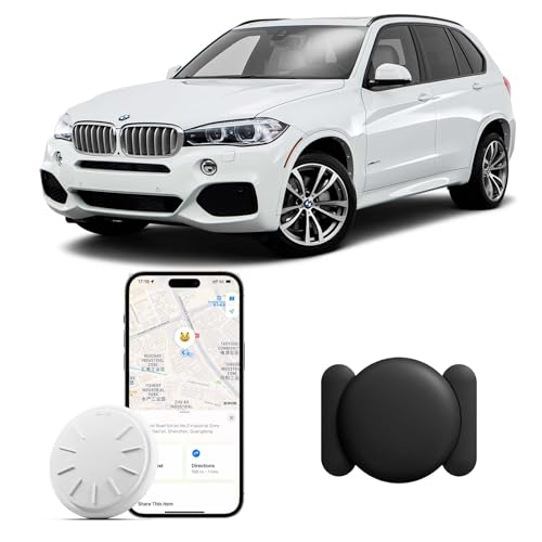 GPS Tracker for Vehicles, No Monthly Fee, Tracker Device for Vehicles, Real-Time Car Tracker, Work with Find My (iOS Onl...