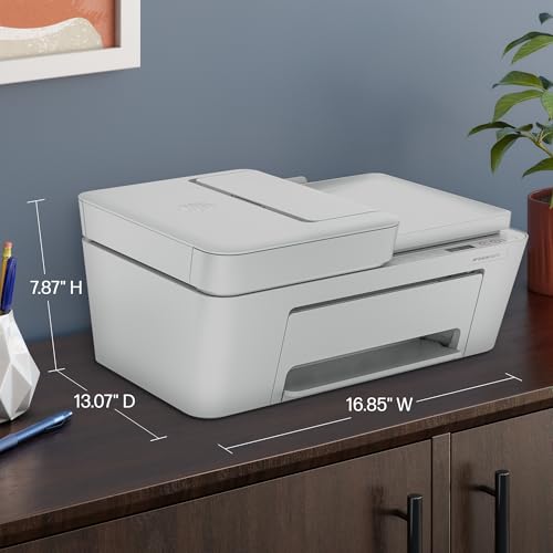 HP DeskJet 4227e Wireless All-in-One Color Inkjet Printer, Scanner, Copier, Best-for-Home, 3 Month Instant Ink Trial Inclu...