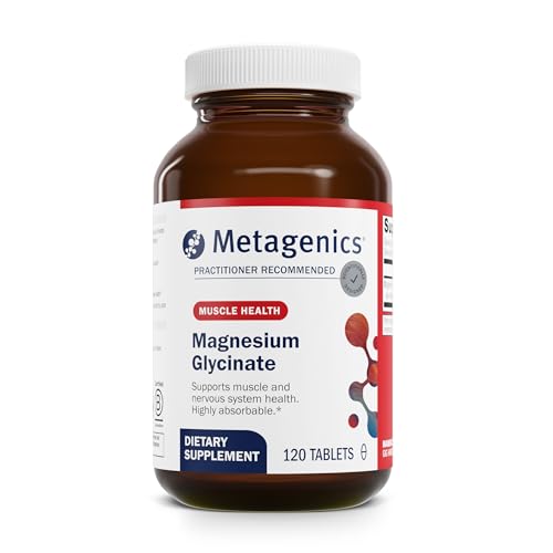 Metagenics Magnesium Glycinate - Highly Absorbable Magnesium Supplement for Sleep, Stress Relief & Muscle Relaxation* - Su...