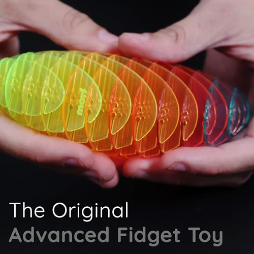 Morf Fidget Worm Toy - Flexible 3D Sensory Slug Figgy Toy for Kids, Teens, and Adults – Stretchy, Quiet, Stress and Anxiet...