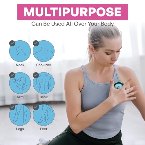 Acupoint Massage Ball Therapy Set for Muscle Knots and Post-Workout - Physical Therapy Balls, Trigger Point & Yoga Therap...