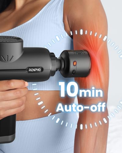 RENPHO Massage Gun Head with Heat and Cool for Model RP-GM171-N1, R-WMG08, Percussion Muscle Massager Attachment, Portable...