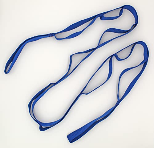 RangeMaster Stretch Strap with Exercise Guide│ Versatile Multi-Loop Strap Perfect for Yoga, Pilates, and Physical Therapy...