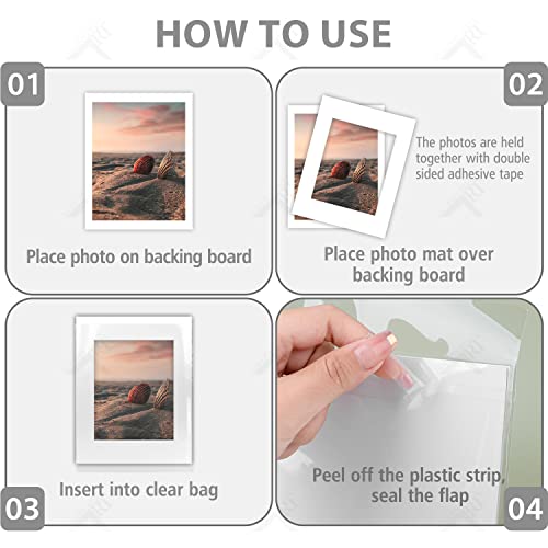 Golden State Art, Acid Free, Pack of 25, 11x14 White Picture Mats Mattes with White Core Bevel Cut for 8x10 Photo + Backin...