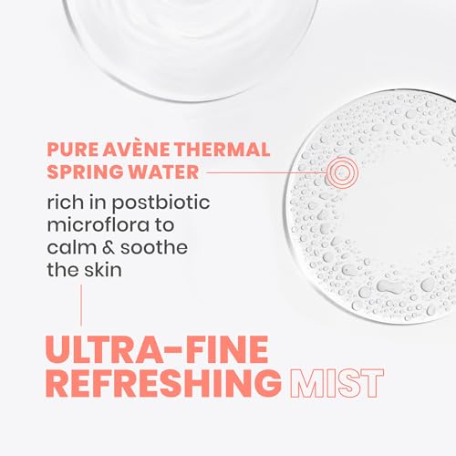 Avène Thermal Spring Water, Soothing Calming Facial Mist Spray for Sensitive Skin, Soothes, Softens + Calms Skin, Formulat...
