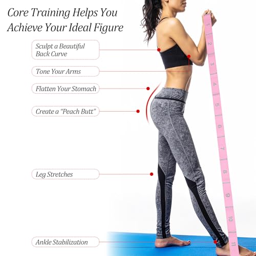 Yoga Bands For Stretching Stretch Straps with Loops Elastic Stretching Strap With Loops Physical Pilates Stretch Band For ...