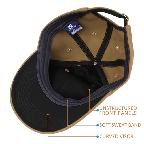 GADIEMKENSD Unstructured Wool Baseball Caps Winter Warm Hat Adjustable