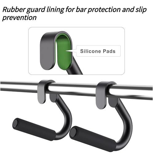 SELEWARE 48'' Heavy Duty Pull Up Bar Wall Mount Multi-function Chin up Bar with Home Gym Cable Pulley System LAT Pulldown ...
