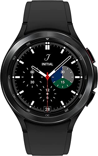 SAMSUNG Galaxy Watch 4 46 mm Smartwatch w/Bonus Band (White), ECG Monitor Tracker for Health, Fitness, Running, Sleep Cycl...
