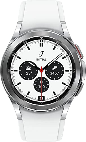 SAMSUNG Galaxy Watch 4 Classic 42mm Smartwatch with ECG Monitor Tracker for Health, Fitness, Running, Sleep Cycles, GPS Fa...