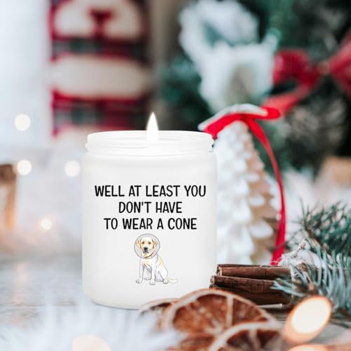 Risnoae Get Well Soon Gifts for Women, Men - Funny After Surgery Recovery Encouragement Humor Sympathy Candle Gifts - Feel...