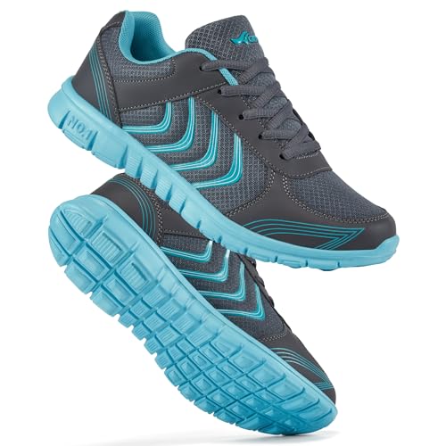 DUOYANGJIASHA Womens Sneakers Walking Shoes Comfortable Non Slip Tennis Shoes Breathable Lightweight Footwear for Casual Work