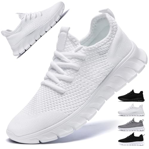 DaoLxi Women Running Shoes Tennis Sneakers Slip on Walking Gym Non Slip Work Workout Jogging Shoe