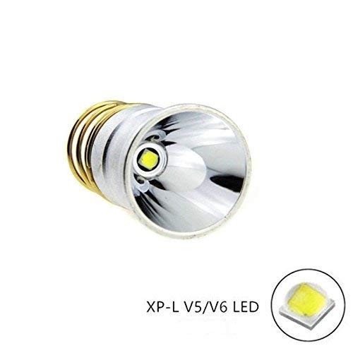 Bestsun Flashlight Bulb 26.5Mm High Power Led 1300 Lumens 3.6V - 9V Single 1-Mode P60 Design Drop-In Module Flashlight Replacement Led Bulbs For C2 Z2 6P 9P G3 S3 D2  Wf501B Wf502B