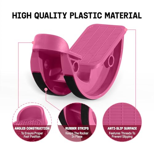 Yes4All Foot Rocker, Effective Calf Stretching and Foot Massager Stretcher for Plantar Fasciitis Relief, Improved Flexibil...