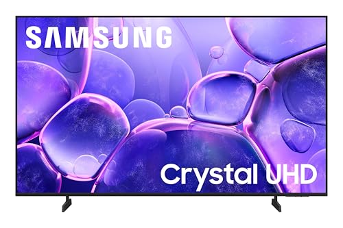 Samsung 43-Inch Class Crystal UHD U8000F 4K Smart TV (2025 Model) Endless Free Content, Crystal Processor 4K, MetalStream ...