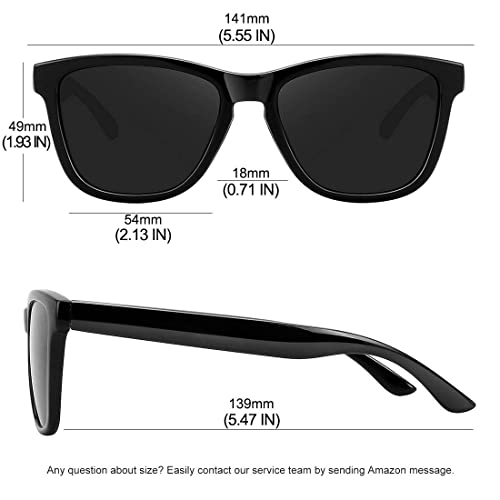 MEETSUN Polarized Sunglasses for Women Men Classic Retro Designer Style Fashion UV400 Protection