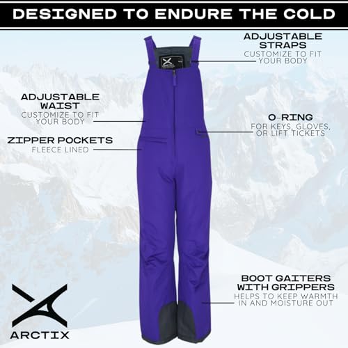 Arctix Kids Insulated Snow Bib Overalls