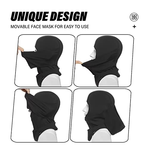 SAITAG Balaclava Ski Mask Warm Face Mask for Cold Weather Winter Skiing Snowboarding Motorcycling Ice Fishing Men